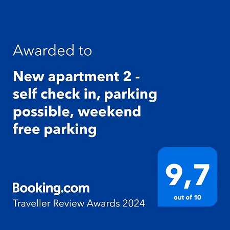 New 3 - Self Check In, Parking Possible, Weekend Free Parking * Братислава